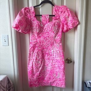 Lilly Pulitzer Puff Sleeve Dress